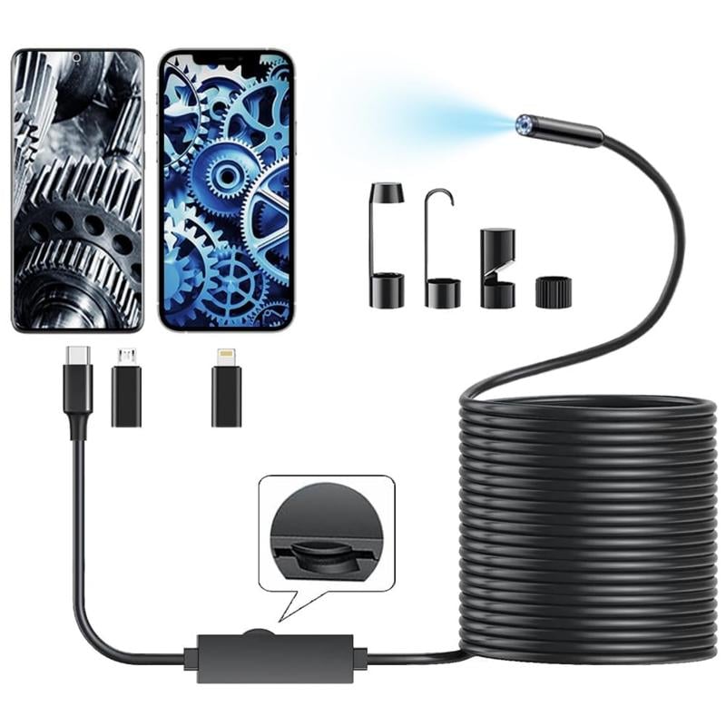 16.4ft HD Endoscope Camera for iPhone & Android~~