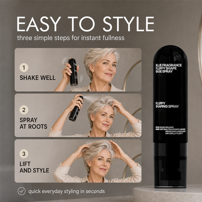 Peach-scented volumizing & setting spray